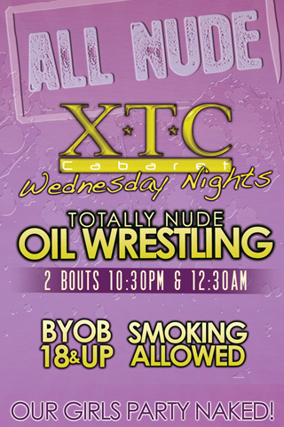 Totally Nude Oil Wrestling<br />Totally Nude Oil Wrestling