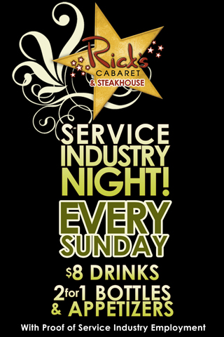 Service Industry Sundays<br />Service Industry Sundays