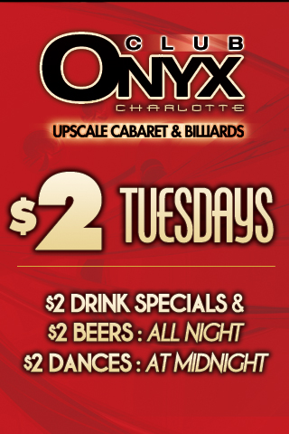 $2 Tuesdays<br />$2 Tuesdays