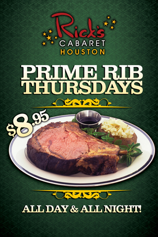 Weekly - Thursdays - Prime Rib Special- 