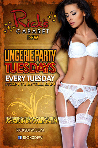Weekly - Tuesdays - Lingerie Party