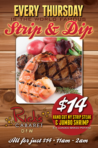 STRIP AND DIP THURSDAY