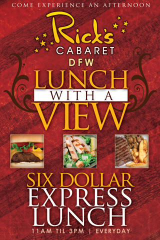 $6.00 Lunch with a View