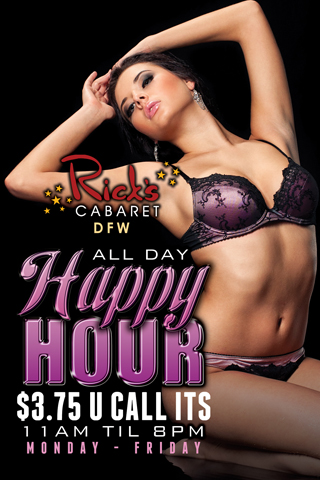 HAPPY HOUR $3.75 U-CALL-ITS