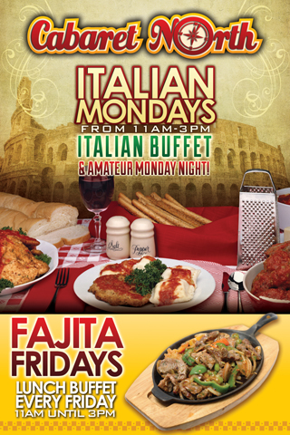 Free Buffet Mondays and Fridays